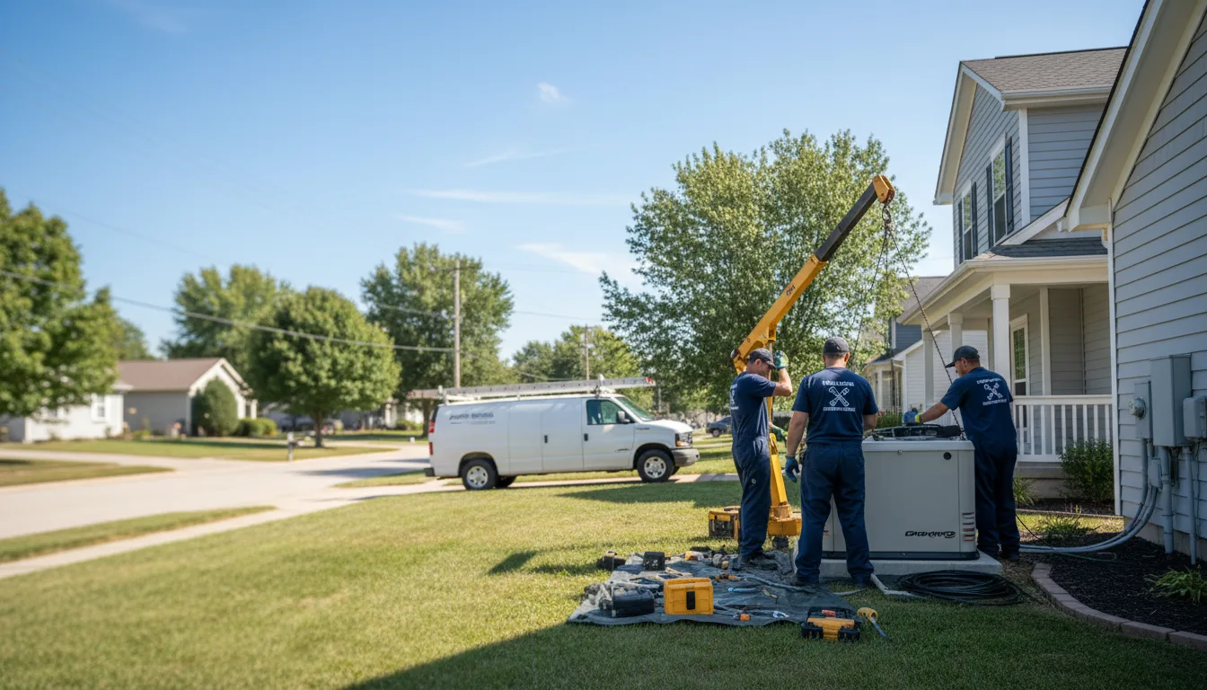 Generator Installation in Farmersville, CA near me